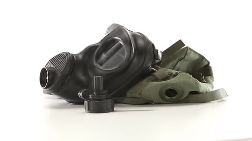 IT MIL M90 GAS MASK W/FILTER & - image 1 from the video